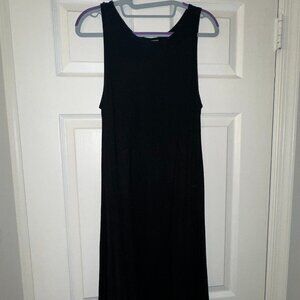 Black tank top dress